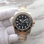Replica Rolex GMT-Master II 2-TONE Black Ceramic Watch